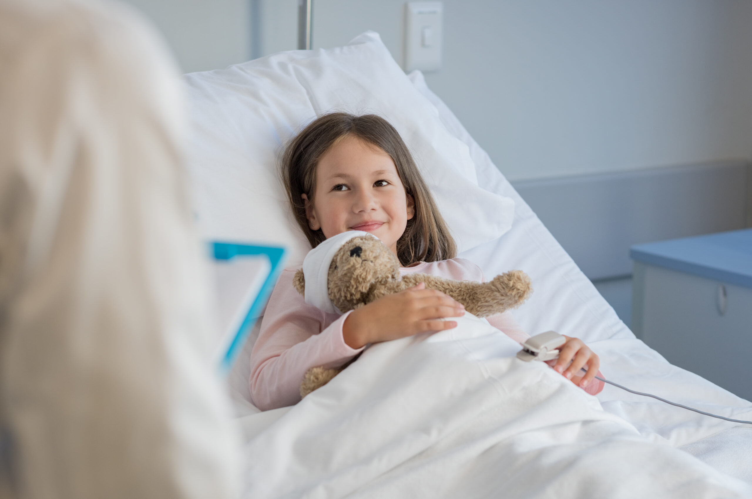kid in hospital